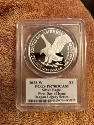2023 W PCGS PR 70 DCAM 発行初日 リーガン レガシーシリーズ