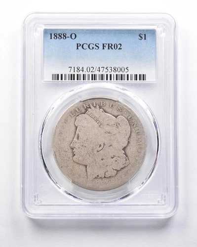 FR02 1888-O モルガン銀貨 PCGS ローボール *6969