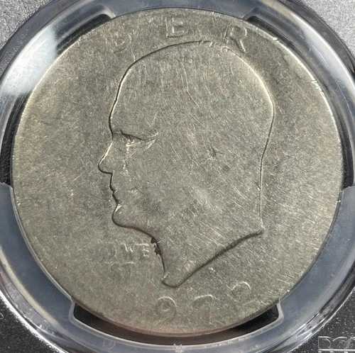 1972-D アイゼンハワー・アイク・ダラー $1 PCGS FR02 フェアレアローボールコイン