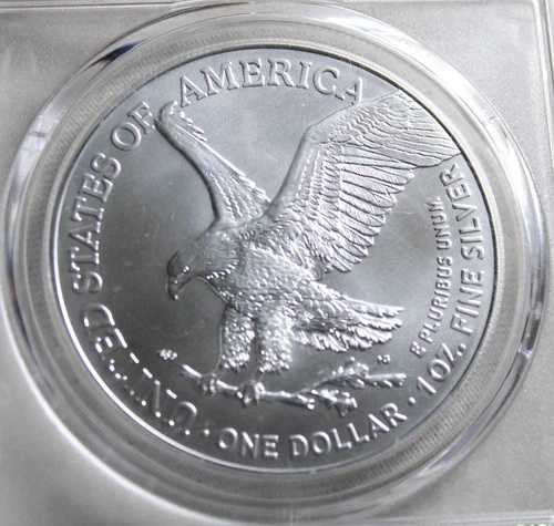 アメリカ 2021 W シルバーイーグルドル タイプ2 PCGS MS-69 2310-121