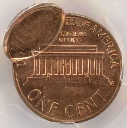 1974-D 1セント リンカーン・セント ダブルストラック、2nd 85% オフセンター PCGS MS62 レッド