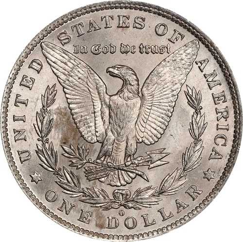 モルガン銀貨 1884-O PCGS MS-64!!! OGH 第3.1世代。オールドグリーンスラブ！