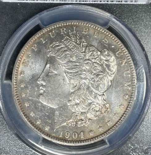 1904-O モーガン シルバードル ~ PCGS MS 63PL ~ 良品 ~ REF#7124