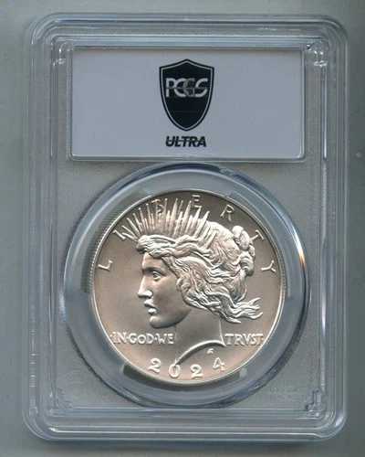 2024年ピースシルバーダラーPCGS MS 70