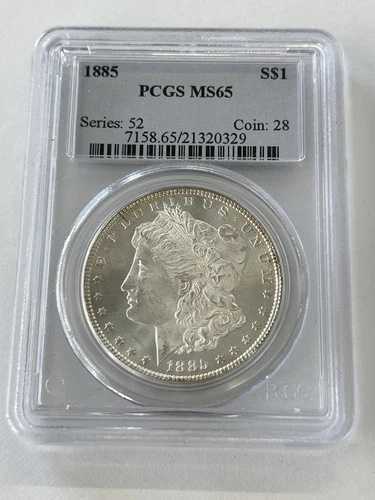 1885年 1ドル PCGS MS65