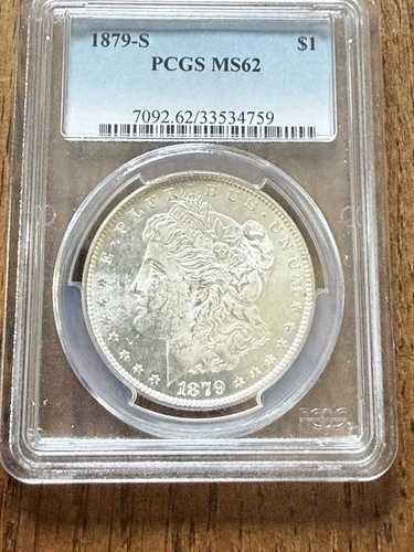 1879-S モルガン銀貨 MS62 56,760円
