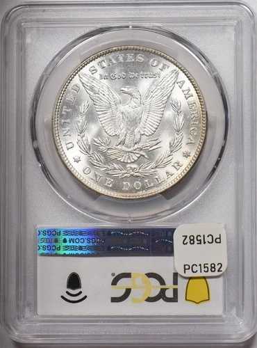 1887年 モルガン・ダラー シルバー PCGS MS64 PC1582