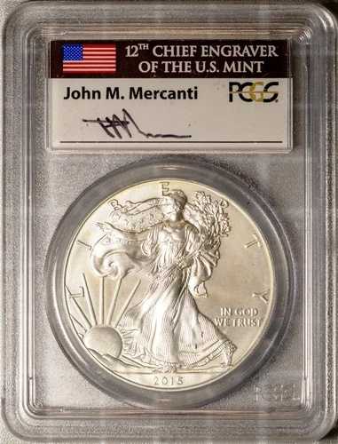 2015-W $1 バーニッシュ シルバー イーグル FDI PCGS # 32041686 フィラデルフィア マーカンティ + ボーナス