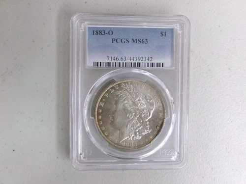 1883-O- PCGSグレード MS 63 - モルガン銀貨 .90 シルバー USM383O0 56,760円