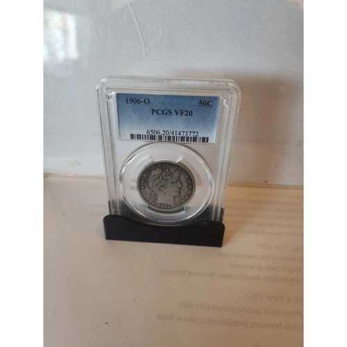 1906-O バーバー ハーフダラー PCGS VF20