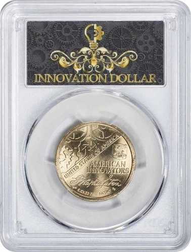 2018-D イノベーションドル 第1特許 ポジションB MS67 PCGS ファーストストライク
