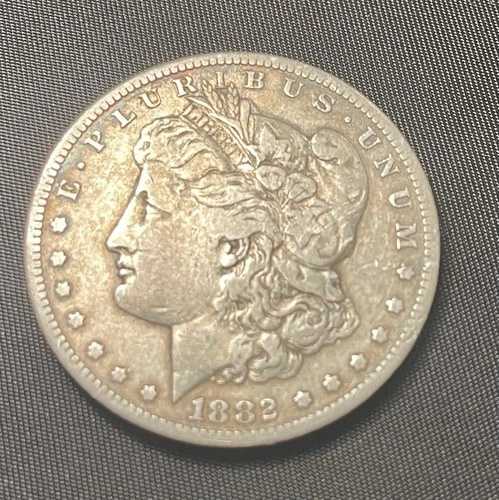 1882-CC 1ドルモルガン銀貨