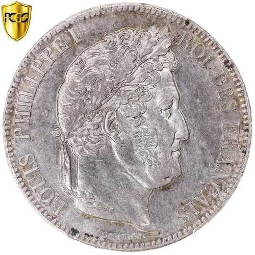 [#1120528] コイン、フランス、ルイ フィリップ、5 フラン、1838 年、リール、PCGS、AU Deta-