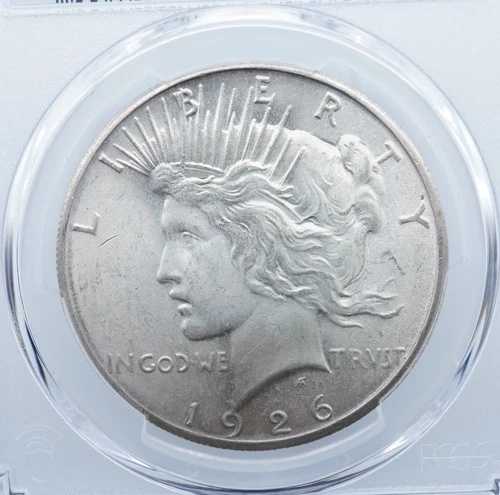 1926年 P ピース銀貨 $1 PCGS MS64 - U1136