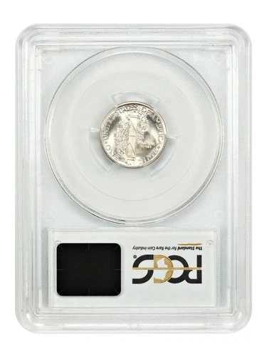 1937-D 10C PCGS/CAC MS66+FB - マーキュリーダイム
