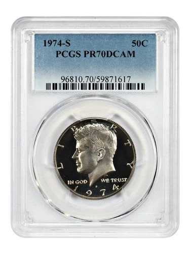 1974-S 50C PCGS PR70DCAM - ケネディ・ハーフダラー