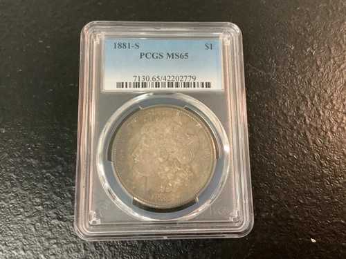 1881年頃のモルガン銀貨 - MS65 コイン - L73