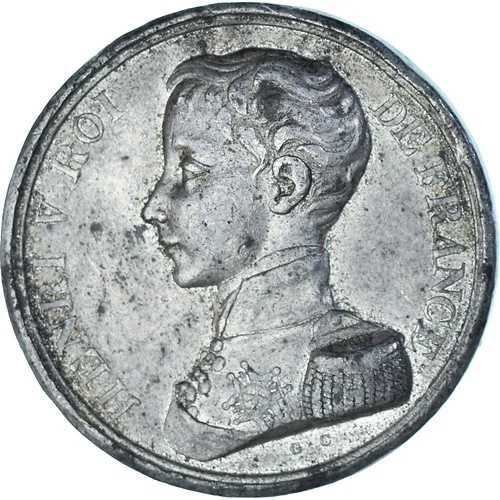 [#1155164] コイン、フランス、アンリ 5 世、モジュール 5 フラン、1830 年、パリ、エプルーヴ、オーストラリア (50-5)