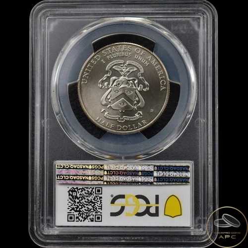 2013-D 5スタージェネラルズ アーノルド、ブラッドリー記念ハーフダラー PCGS MS70