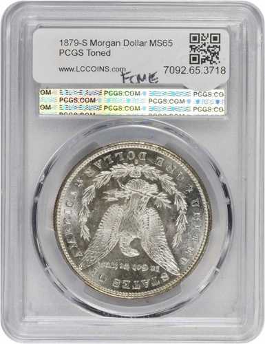 1879-S モーガン銀貨 MS65 PCGS #3718｜WORLD RESOURCE【QUEEN店】