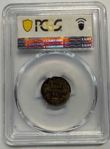 1880年カナダ 10セント 10セント - PCGS AU50 A2