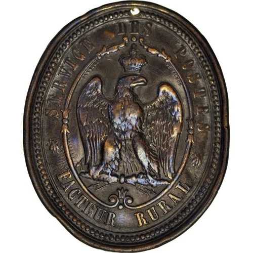 [#1156125] フランス、メダル、Plaque de M?tier、Services des Postes、Facteurs Rur、a