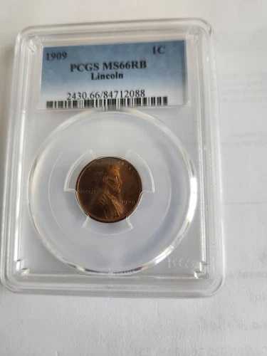 1909年 PCGS MS66RB リンカーン 1セント