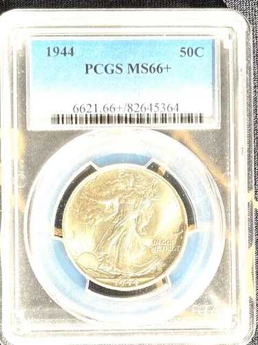 1944年発行 MS 66+ ウォーカーハーフ PCGS チェルシーのeBay最安値