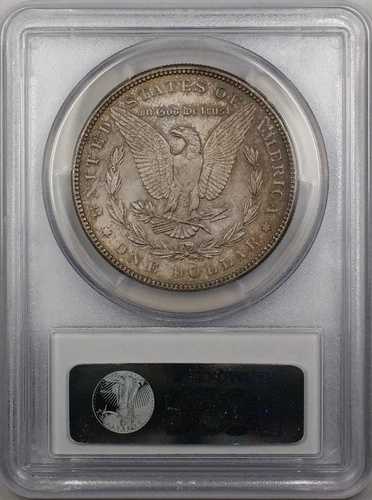 1887年 モルガン シルバードル 1ドルコイン PCGS MS-64 トーン (3B)