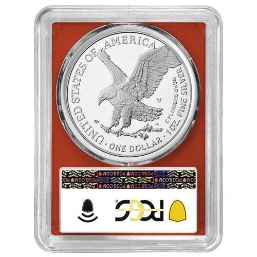 プレセール - 2026-W $1 1オンス プルーフ アメリカンシルバーイーグル PCGS PR70DCAM FDOI West