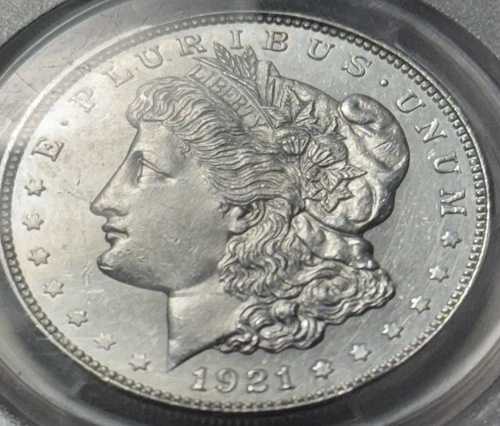 1921-P モルガン銀貨 PCGS MS62PL 希少プルーフ