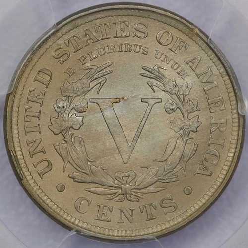1902年 5セント リバティ ニッケル - PCGS MS 64+