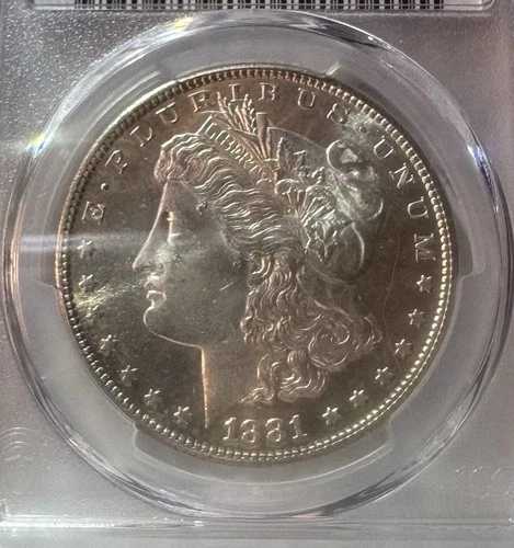 1881-S 1ドル モルガン銀貨 Unc 詳細