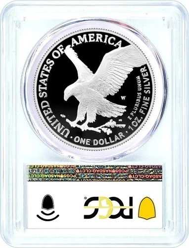 2024 W 1オンス シルバー イーグル プルーフ PCGS PR70 DCAM - フラッグ アドバンス リリース!