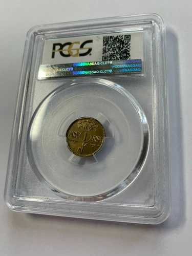 1925 リトアニア 1 センタス PCGS MS 65