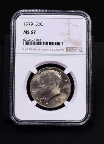 1979年ケネディハーフダラー - NGC MS67 (#50414-L)