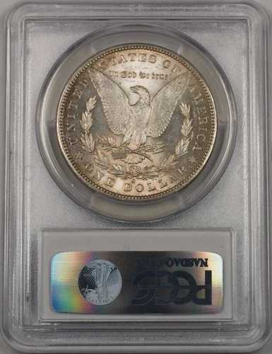 1881-S 米国モルガン銀貨 1ドル硬貨 PCGS MS-63 (良質コイン) トーン BR-13C|WORLD RESOURCE【QUEEN店】