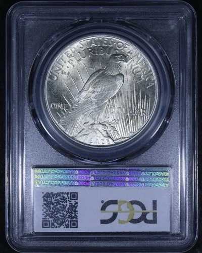 1924 年ピース ダラー - $1 PCGS MS65 CAC ? - 素晴らしい派手な表面!