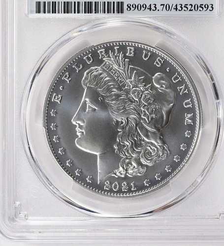 2021-S アドバンスリリース シルバー モルガン ダラー PCGS MS70