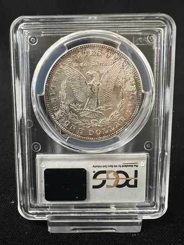 1878年 7tf $1 モルガン銀貨 PCGS MS62+ -- 78の裏面 84,700円