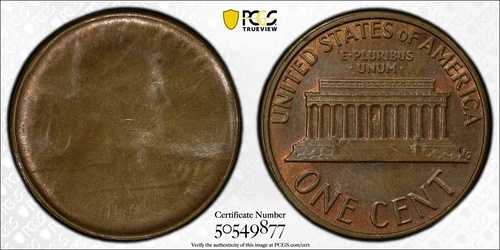1975 D リンカーンセント記念 リバース PCGS MS-64 BN キャップ付きダイス貫通刻印 最小