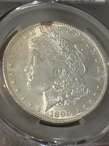 1890-O モルガン・ダラー PCGS MS63 CAC ? オリジナル・ラスター ? グリーンビーン