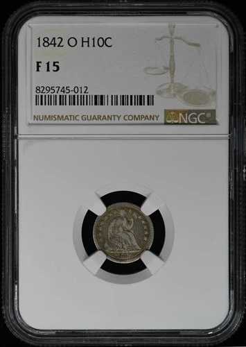 1842-O 半円玉座像 星 表面 H10C NGC F15