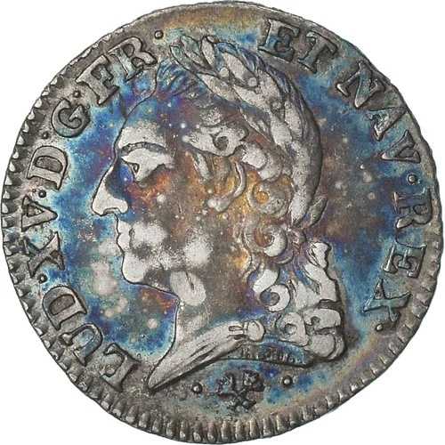 [#1178940] フランス、ルイ 15 世、1/5 ?cu ? la vieille t?te、1772 年、バイヨンヌ、VF(30-35)