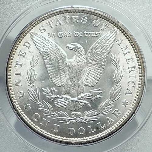 1887年 アメリカ合衆国 銀貨 モルガン USドル イーグルコイン PCGS MS i78488