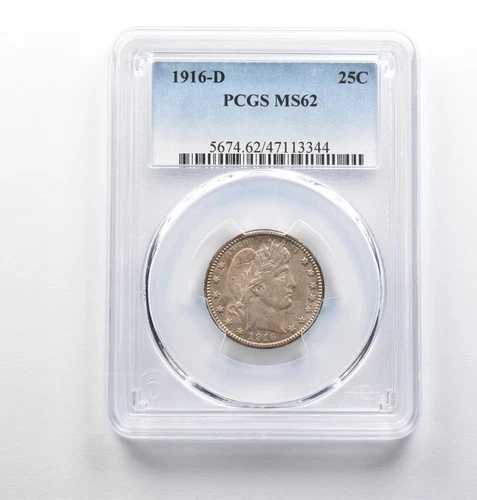 MS62 1916-D バーバークォーター PCGS *0826 103,455円