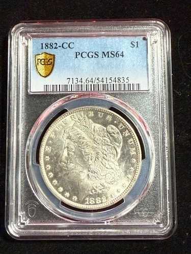 1882年製 モルガン・ダラー PCGS MS64 835