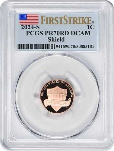 2024-S リンカーンセント PR70RD DCAM ファーストストライク PCGS