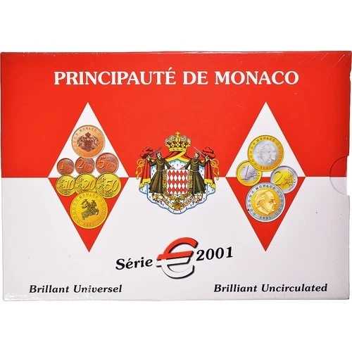[#1145301] モナコ、セット、レーニエ3世公、2001年、FDC、MS
