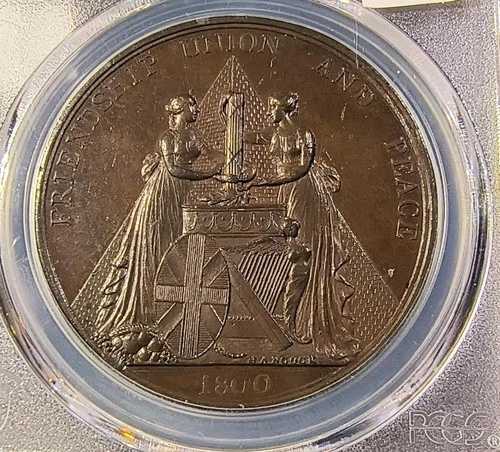 グレートブリテン連合勲章（アイルランド勲章）1800年 PCGS SP 63